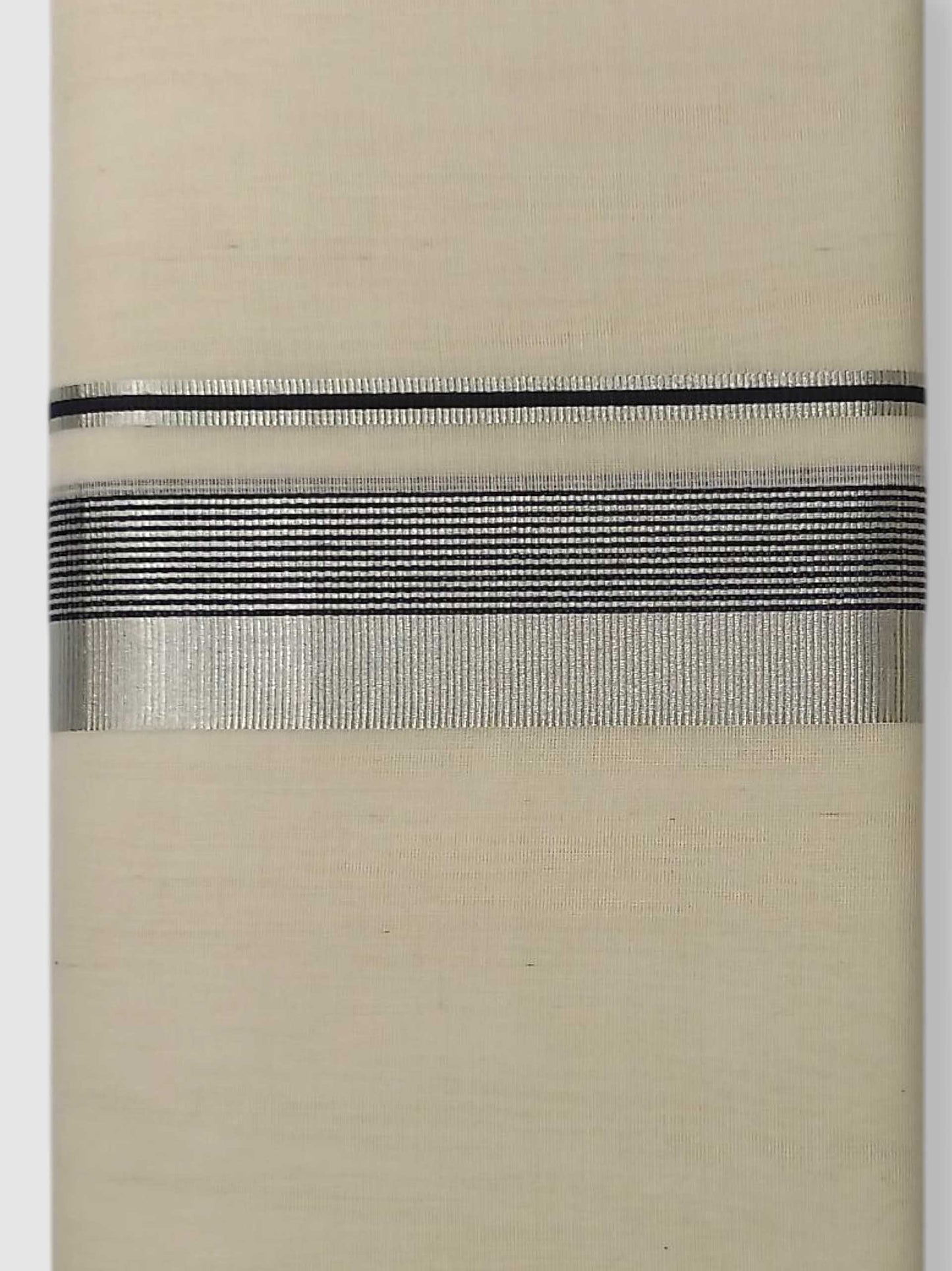 Original Balaramapuram Handloom Kasavu Mundu for Men