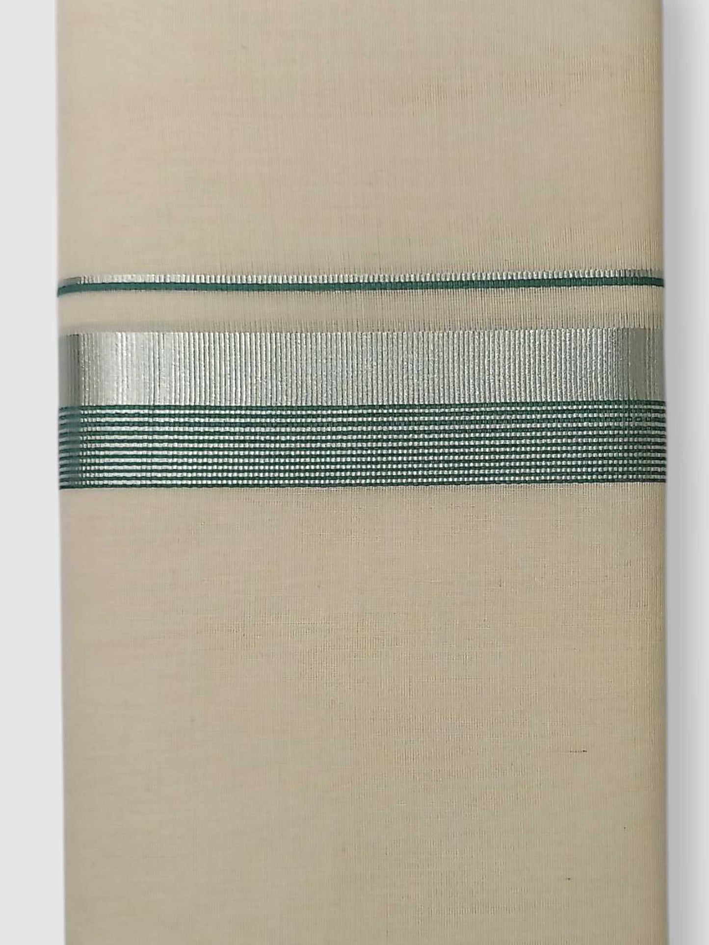Original Balaramapuram Handloom Kasavu Mundu for Men