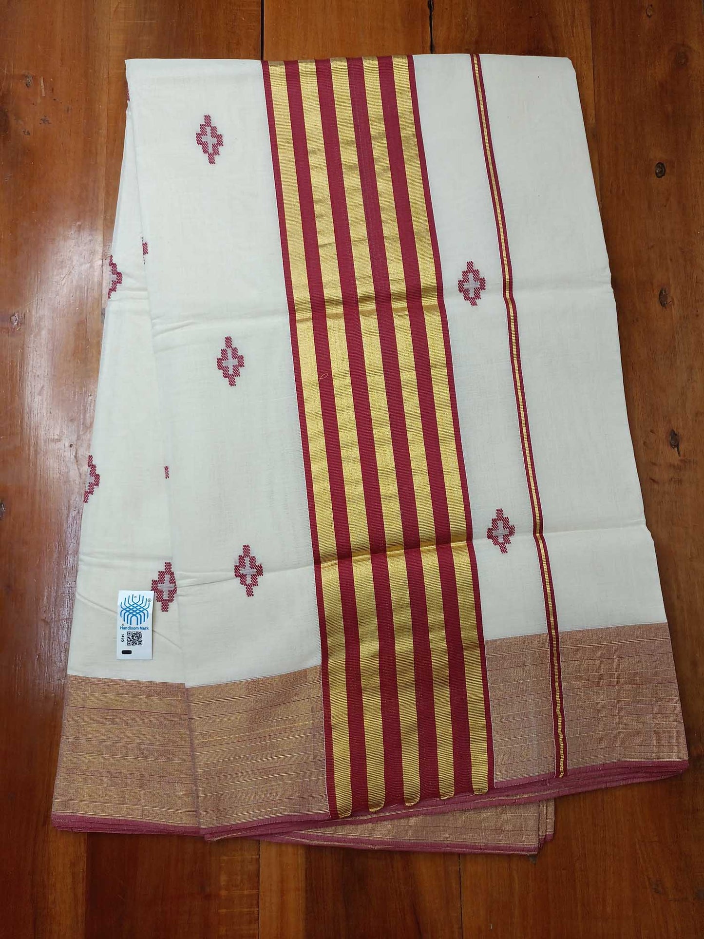 Kerala Kasavu Saree for Women