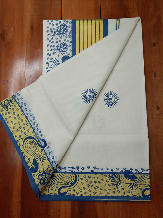 Kerala Kasavu Saree for Women