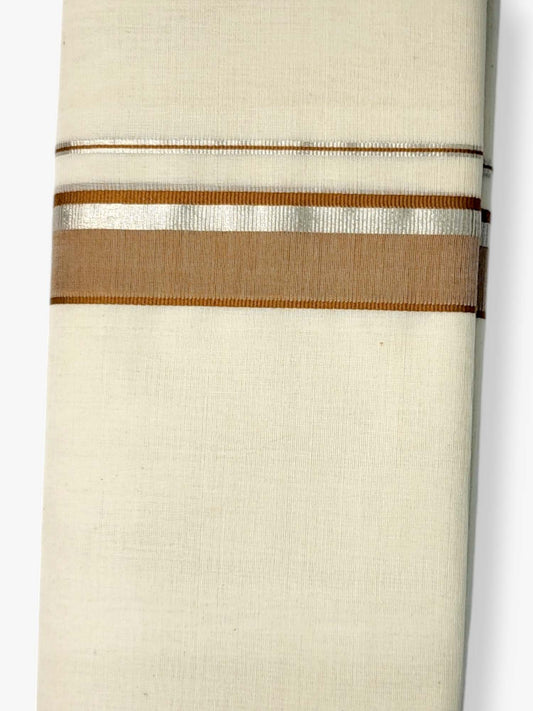 Kerala Handloom Mundu/Dhoti Pure Cotton for Men