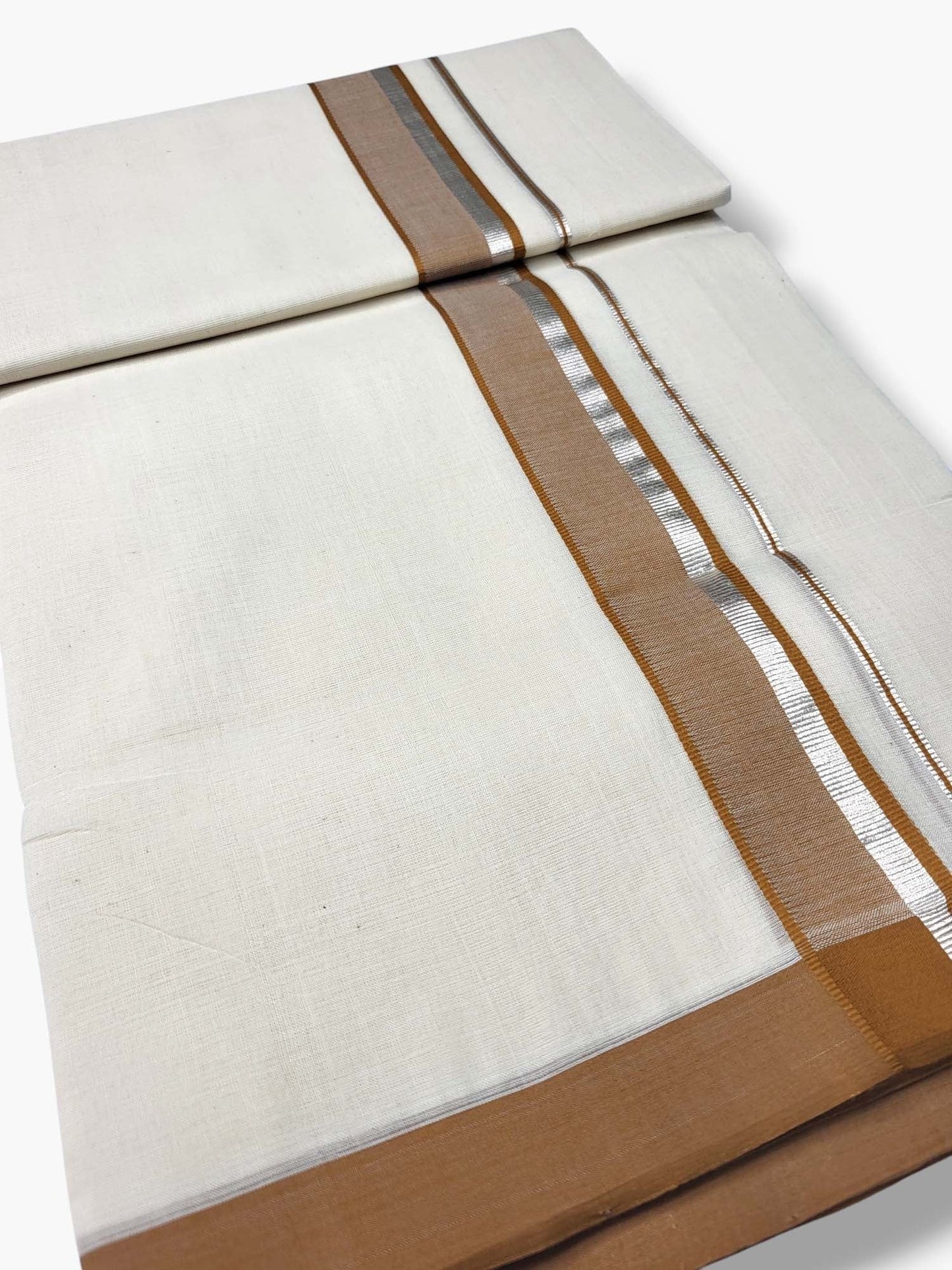 Kerala Handloom Mundu/Dhoti Pure Cotton for Men