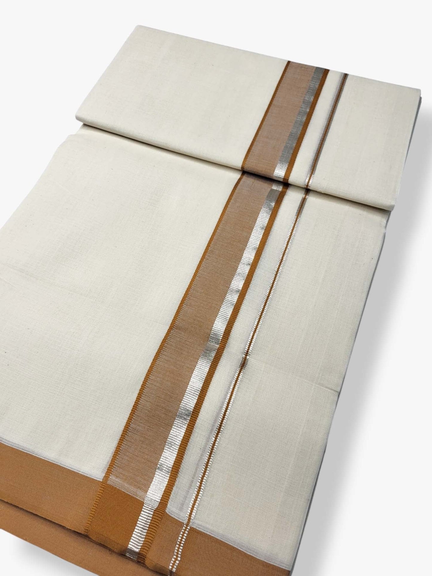 Kerala Handloom Mundu/Dhoti Pure Cotton for Men