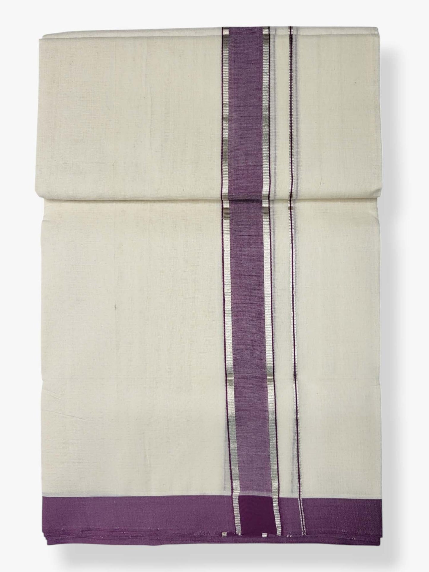 Kerala Handloom Mundu/Dhoti Pure Cotton for Men