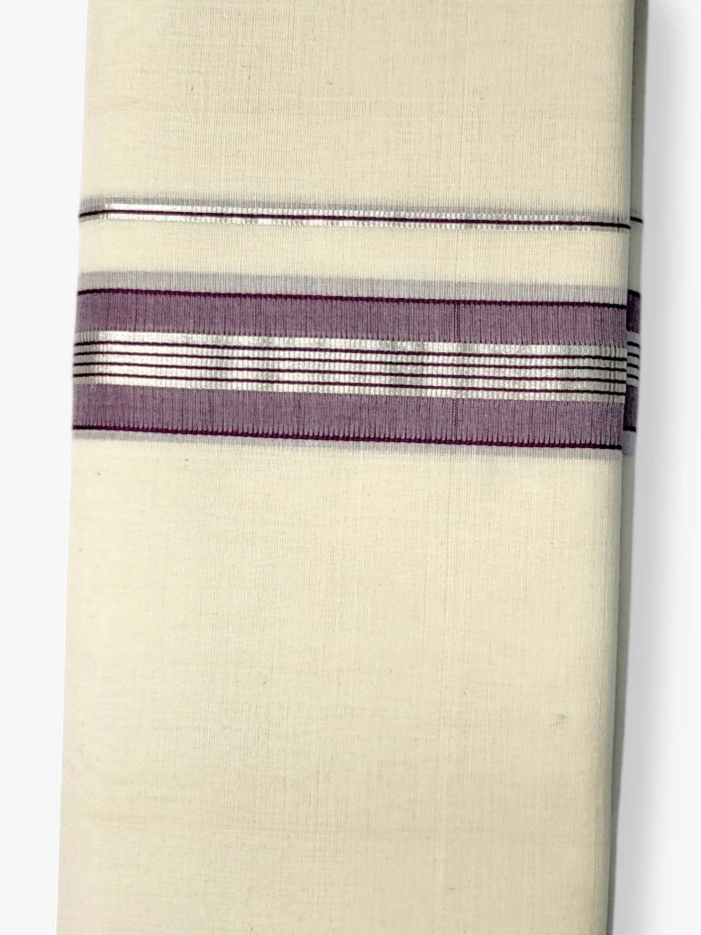 Kerala Handloom Mundu/Dhoti Pure Cotton for Men