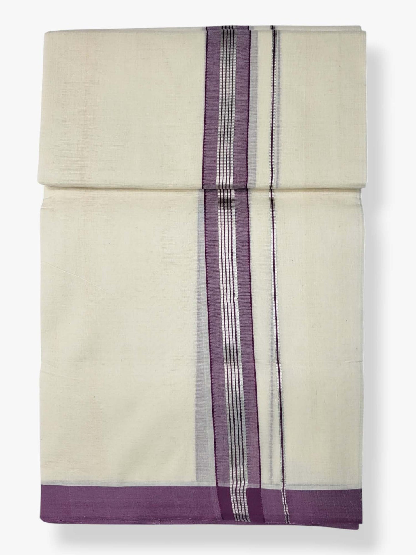 Kerala Handloom Mundu/Dhoti Pure Cotton for Men