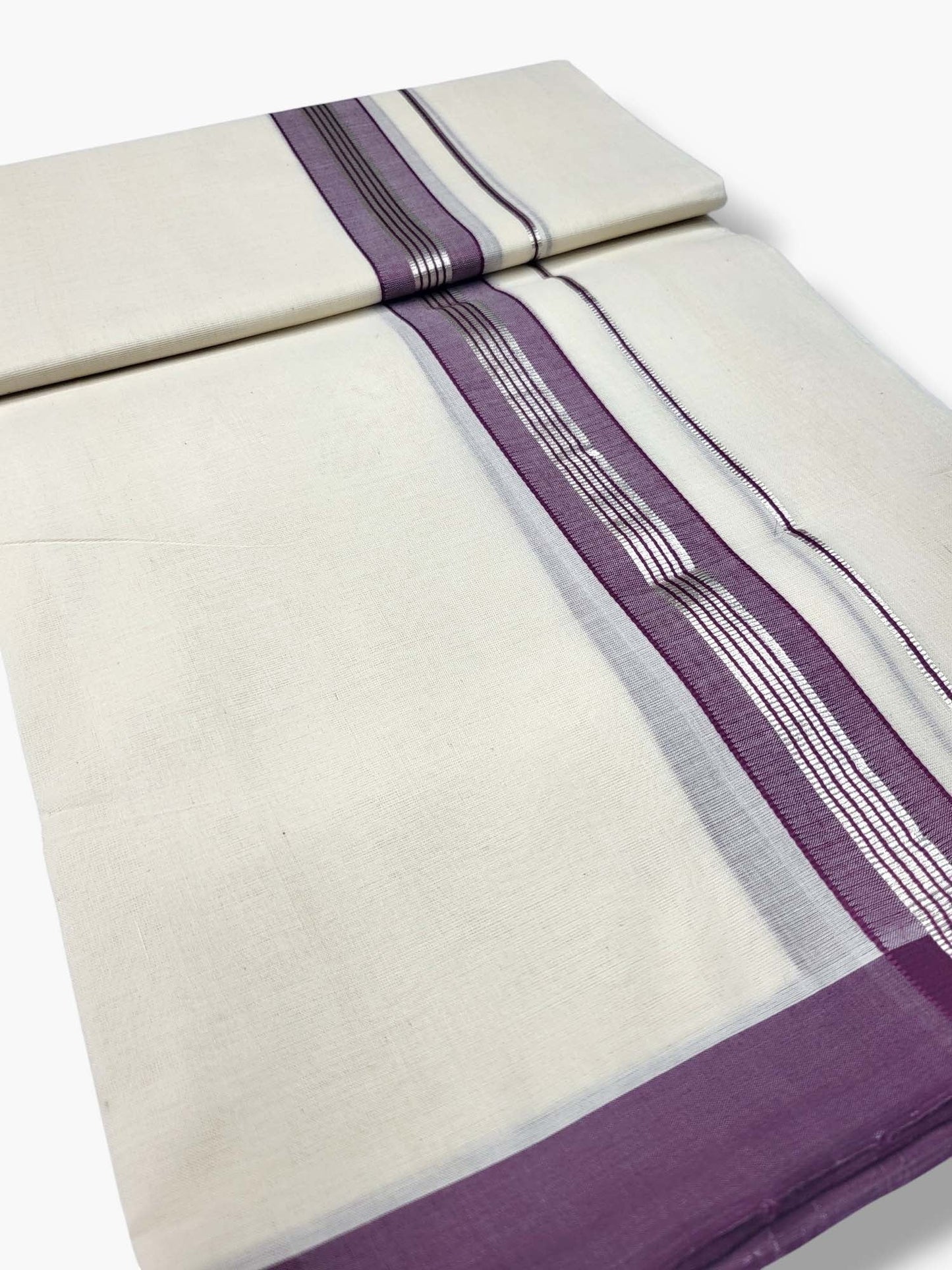 Kerala Handloom Mundu/Dhoti Pure Cotton for Men