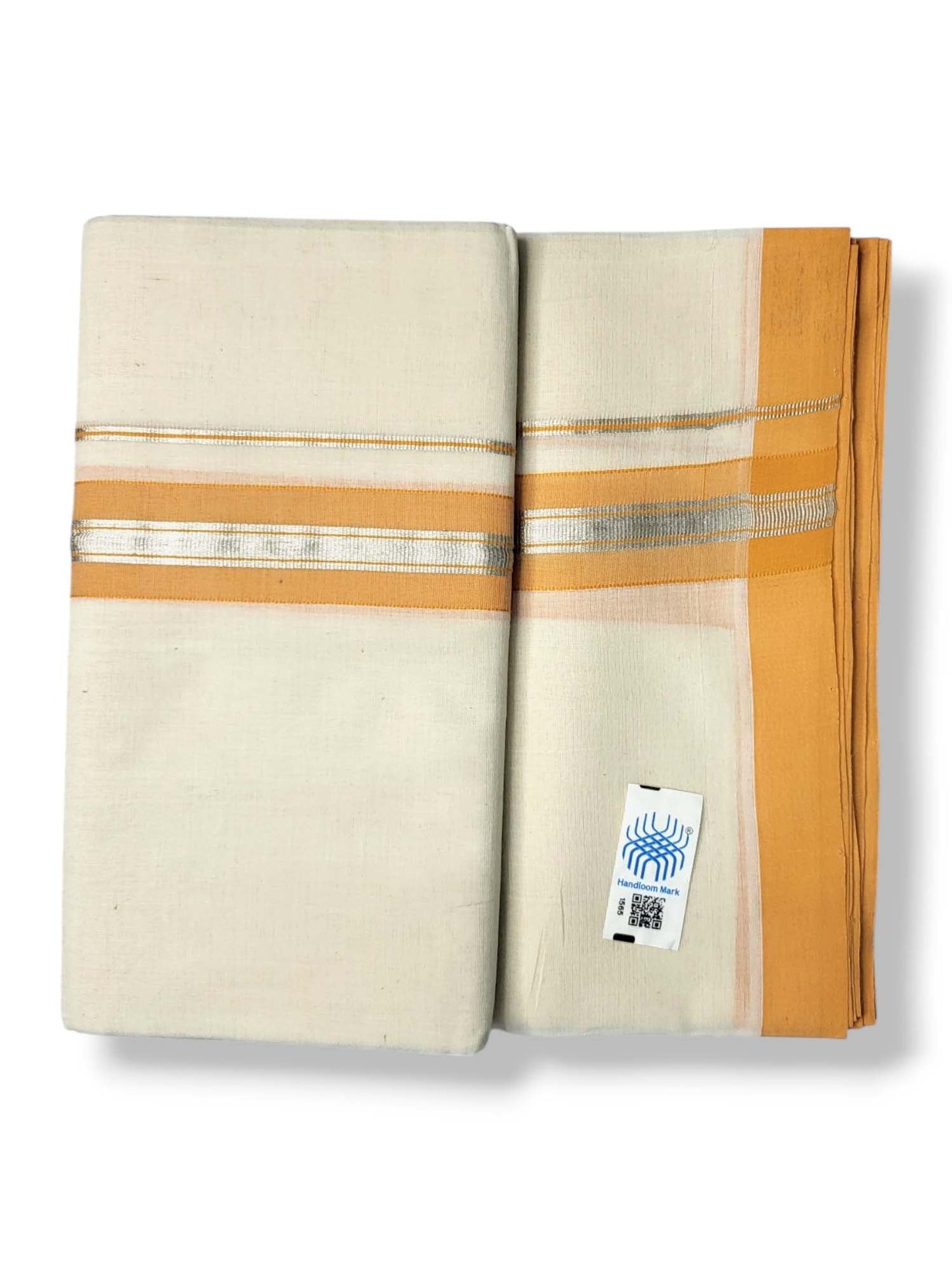 Kerala Handloom Mundu/Dhoti Pure Cotton for Men