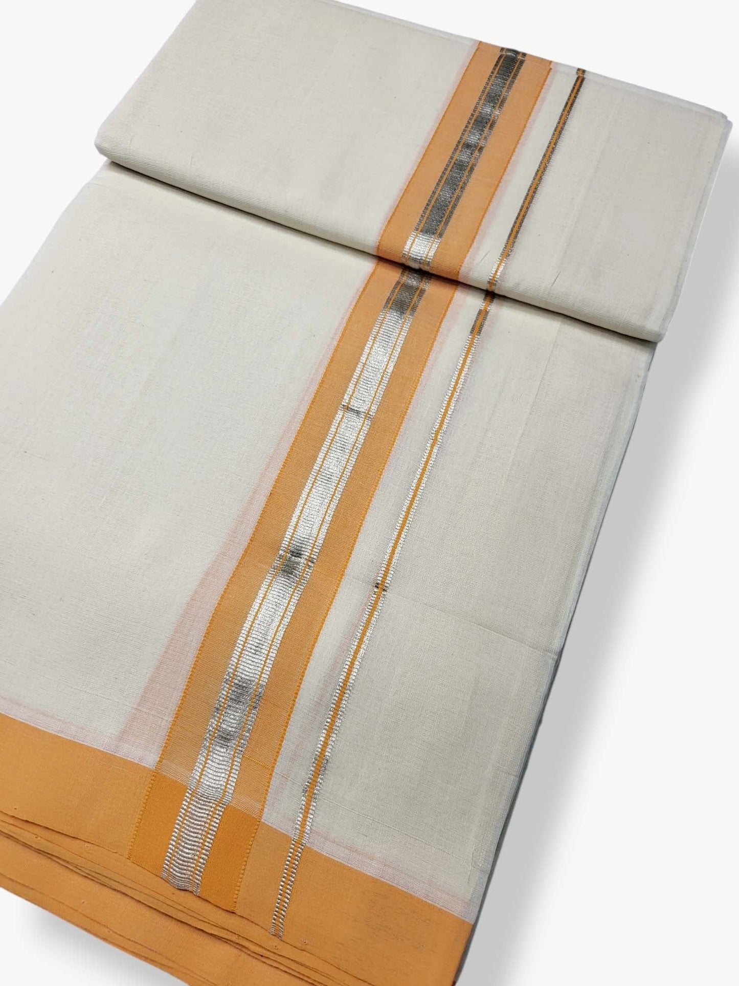 Kerala Handloom Mundu/Dhoti Pure Cotton for Men