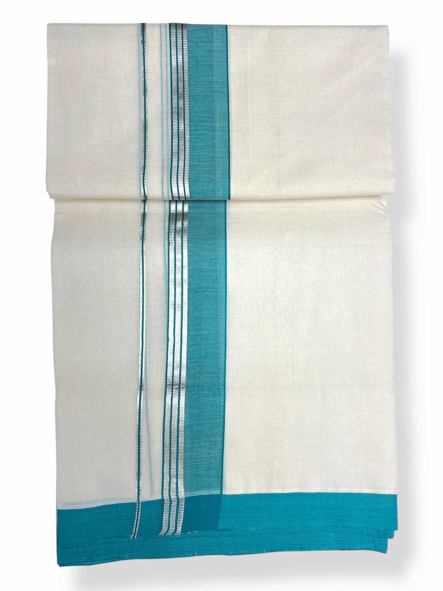 Kerala Handloom Mundu/Dhoti Pure Cotton for Men