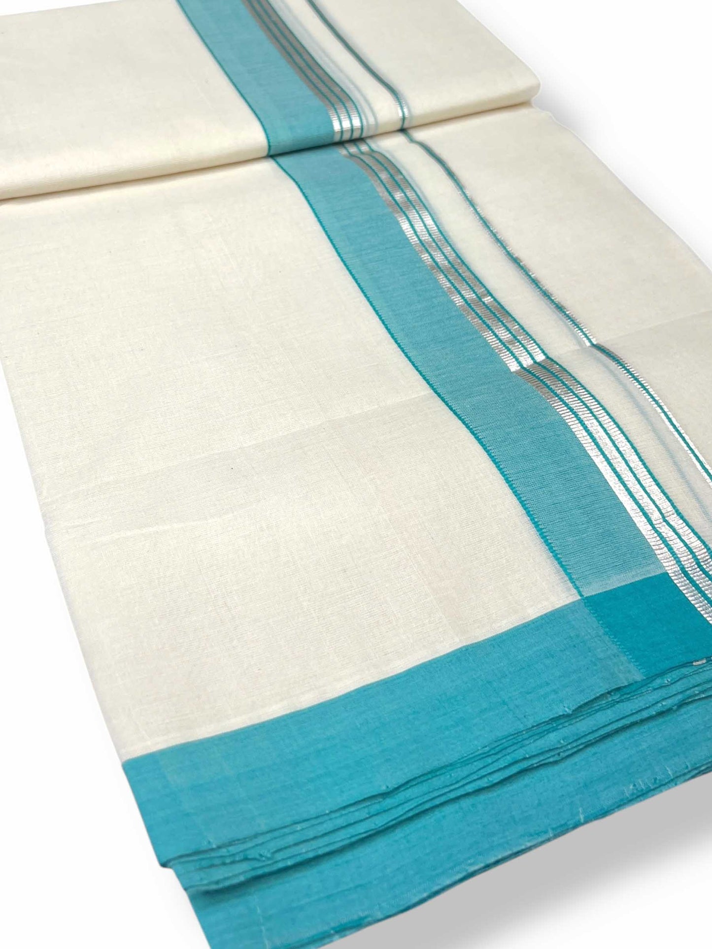 Kerala Handloom Mundu/Dhoti Pure Cotton for Men