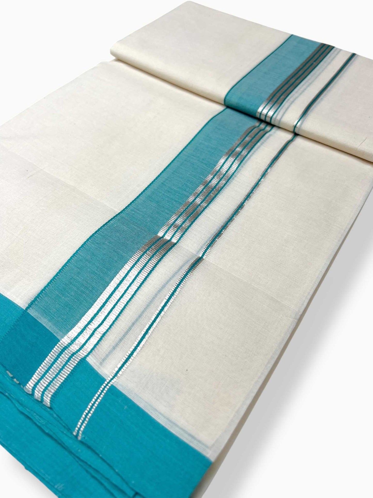 Kerala Handloom Mundu/Dhoti Pure Cotton for Men
