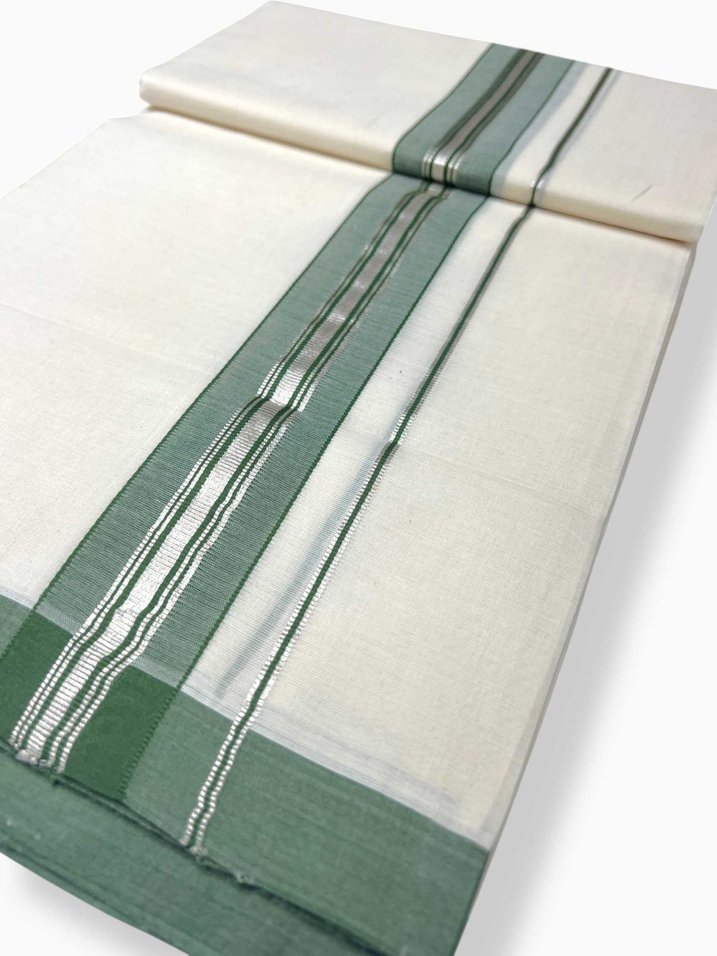 Kerala Handloom Mundu/Dhoti Pure Cotton for Men