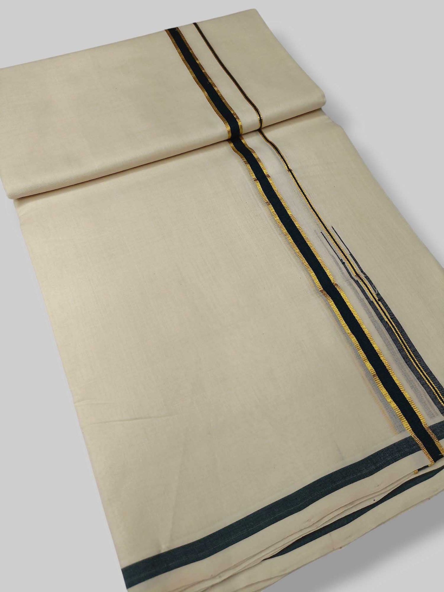 Kerala Premium Balaramapuram Handloom Dhoti/Mundu for Men