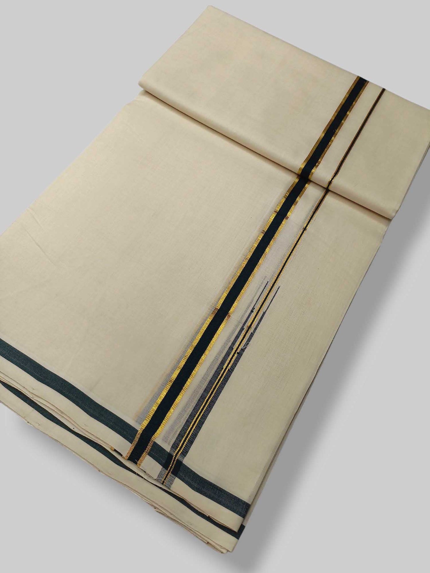 Kerala Premium Balaramapuram Handloom Dhoti/Mundu for Men