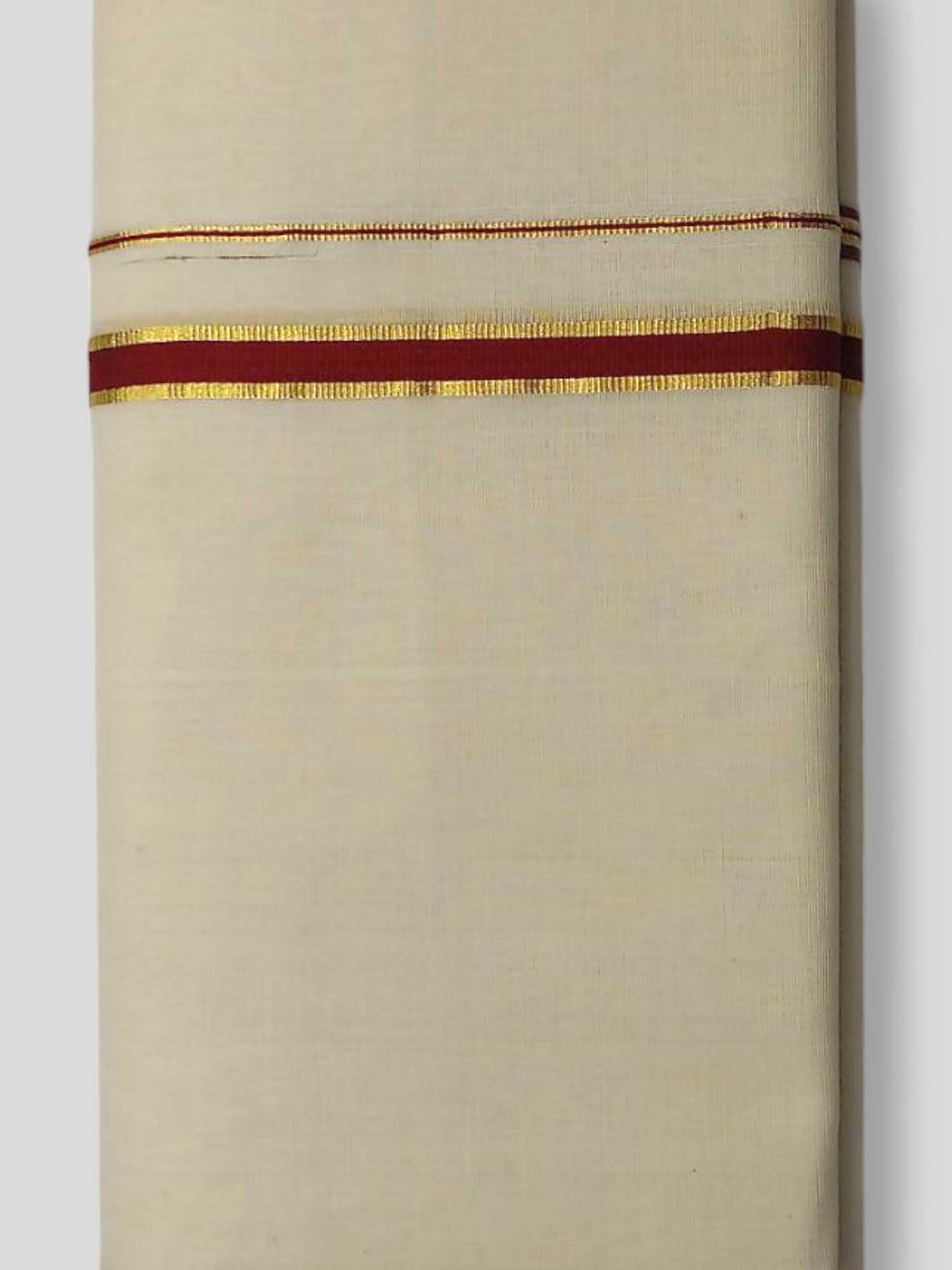 Kerala Premium Balaramapuram Handloom Dhoti/Mundu for Men