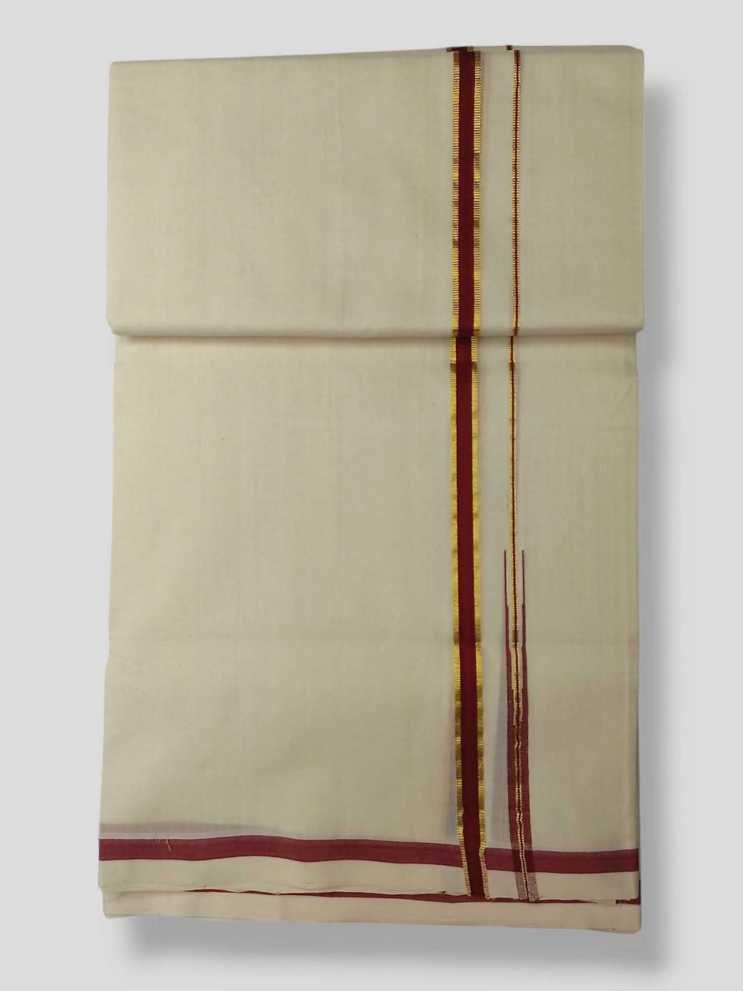 Kerala Premium Balaramapuram Handloom Dhoti/Mundu for Men
