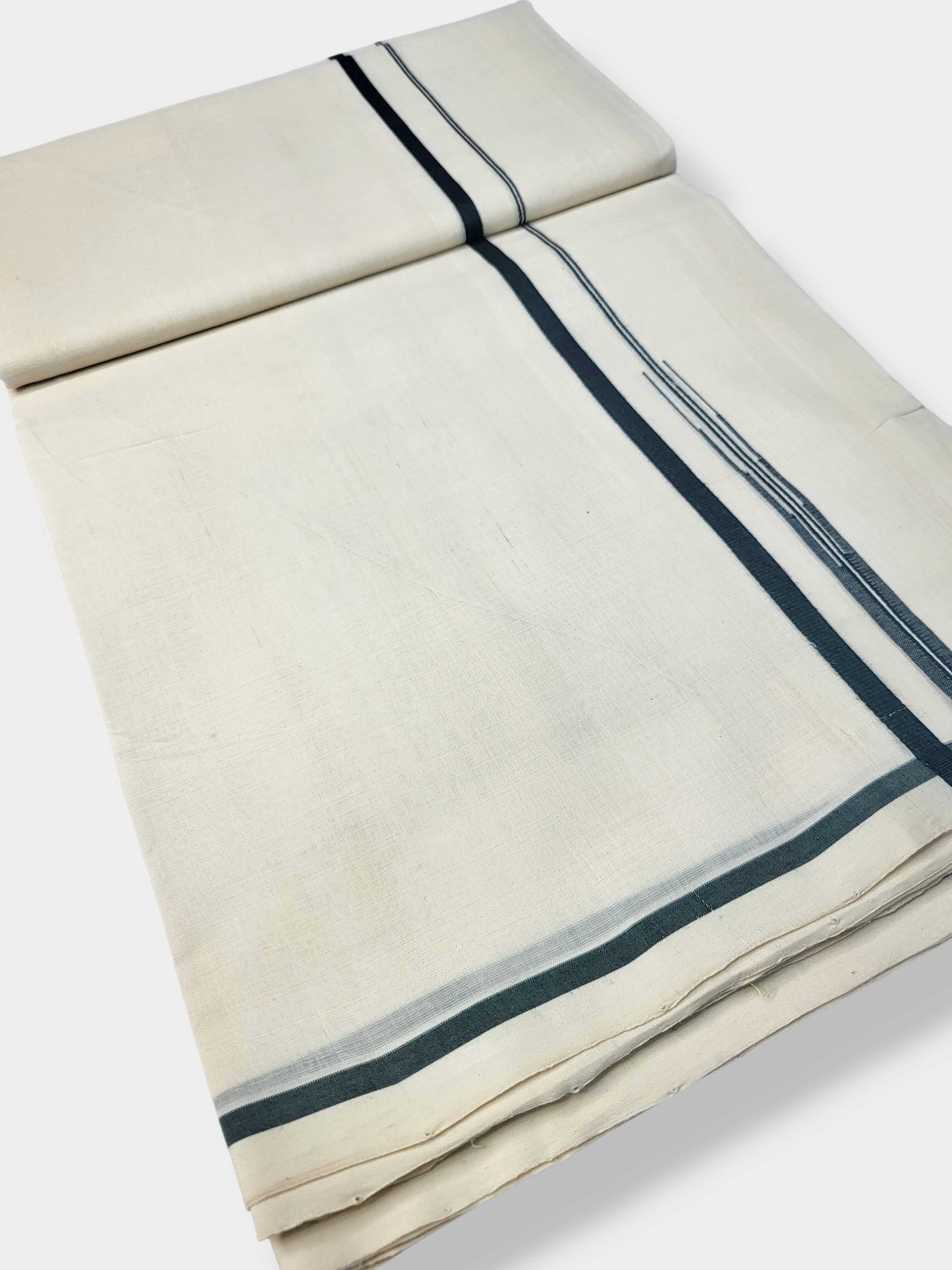 Kerala Premium Balaramapuram Handloom Dhoti/Mundu for Men