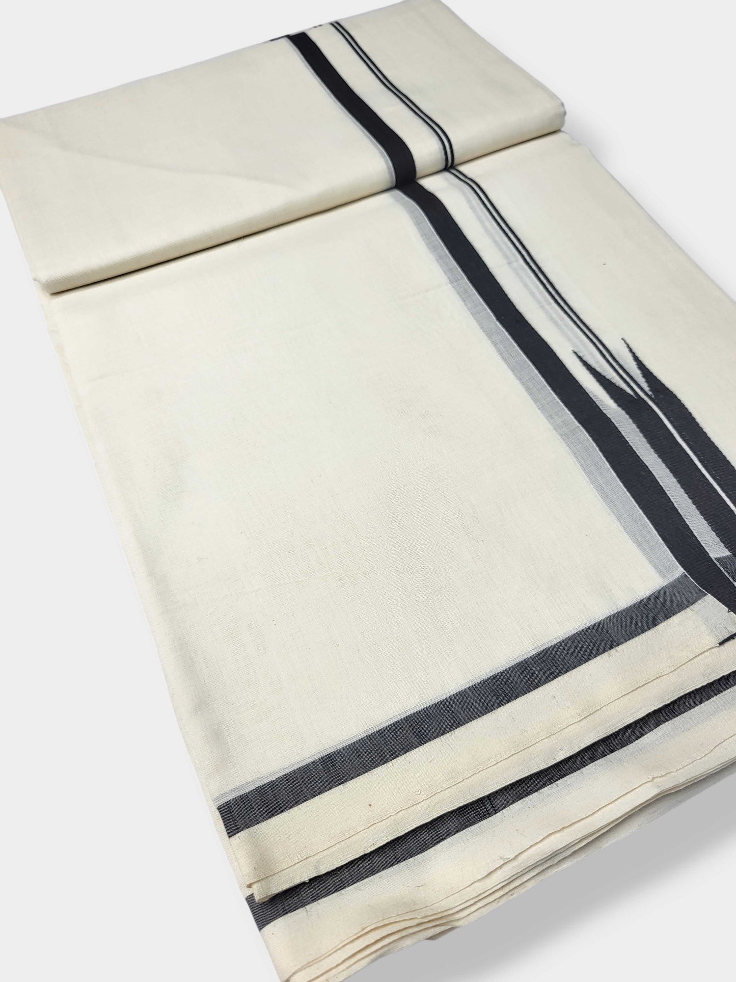 Kerala Premium Balaramapuram Handloom Dhoti/Mundu for Men