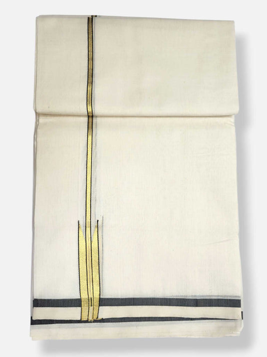 Kerala Premium Balaramapuram Handloom Dhoti/Mundu for Men