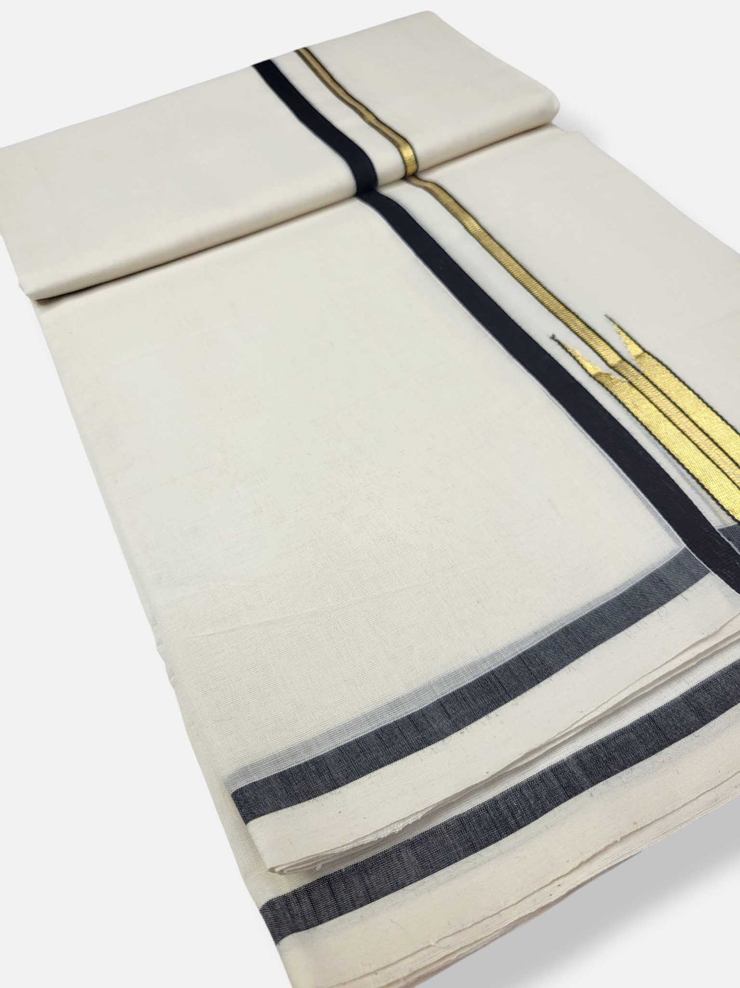 Kerala Premium Balaramapuram Handloom Dhoti/Mundu for Men