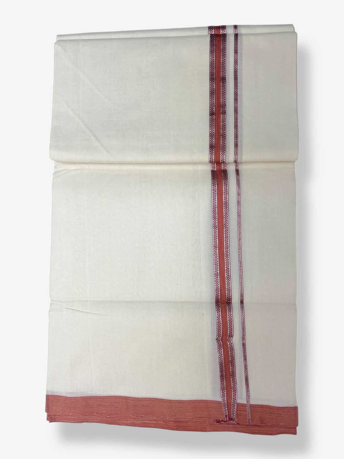 Kerala Premium Balaramapuram Handloom Dhoti/Mundu for Men