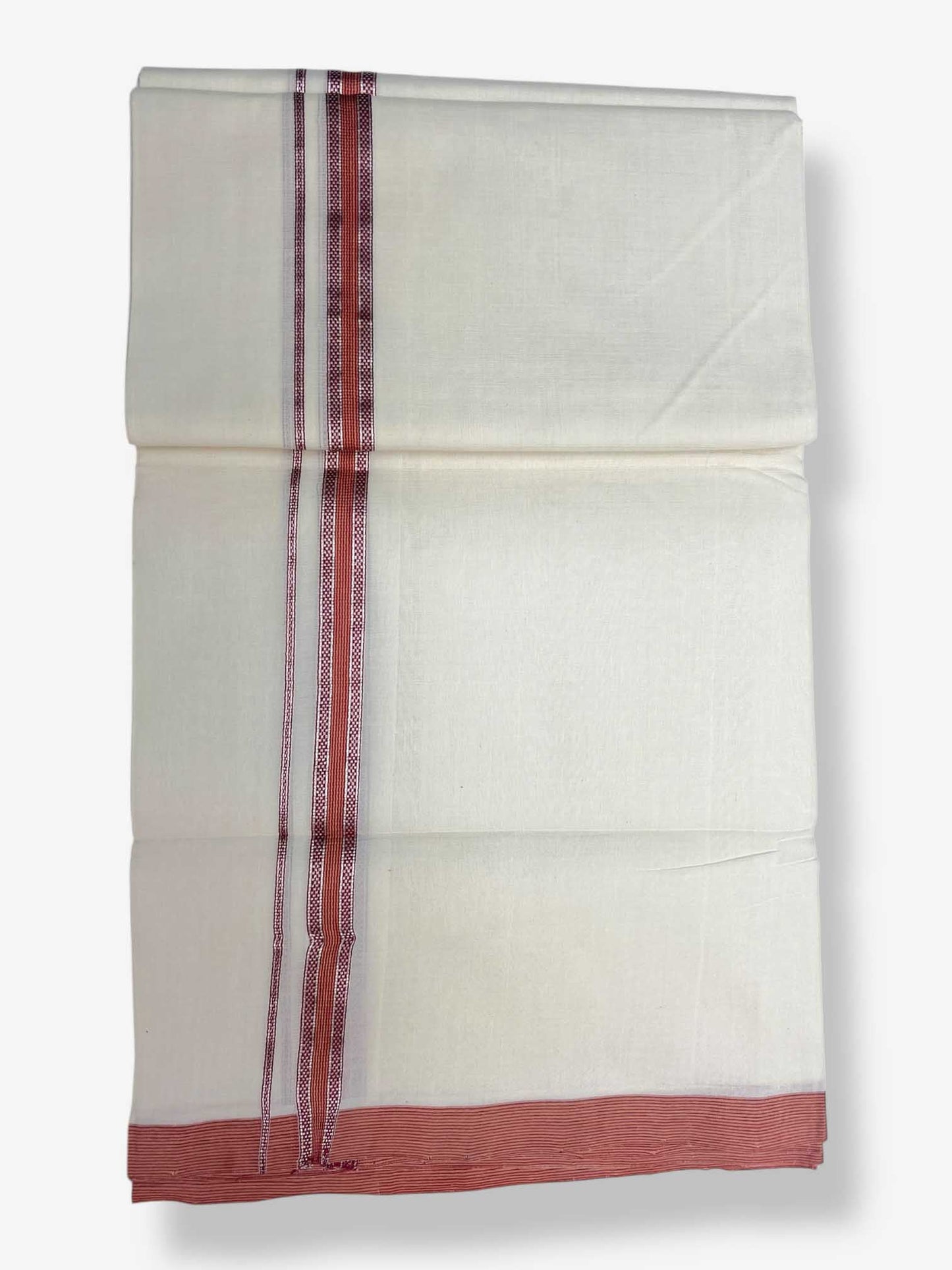 Kerala Premium Balaramapuram Handloom Dhoti/Mundu for Men