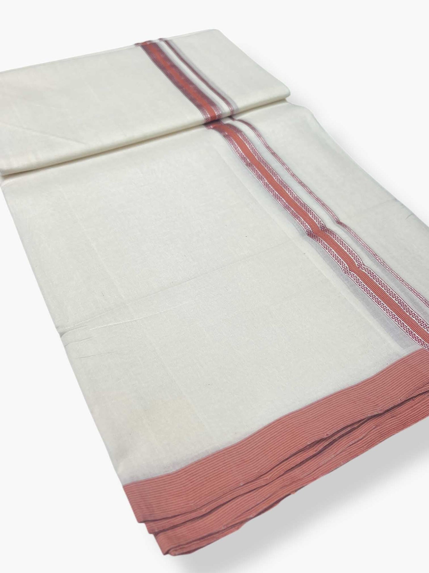 Kerala Premium Balaramapuram Handloom Dhoti/Mundu for Men