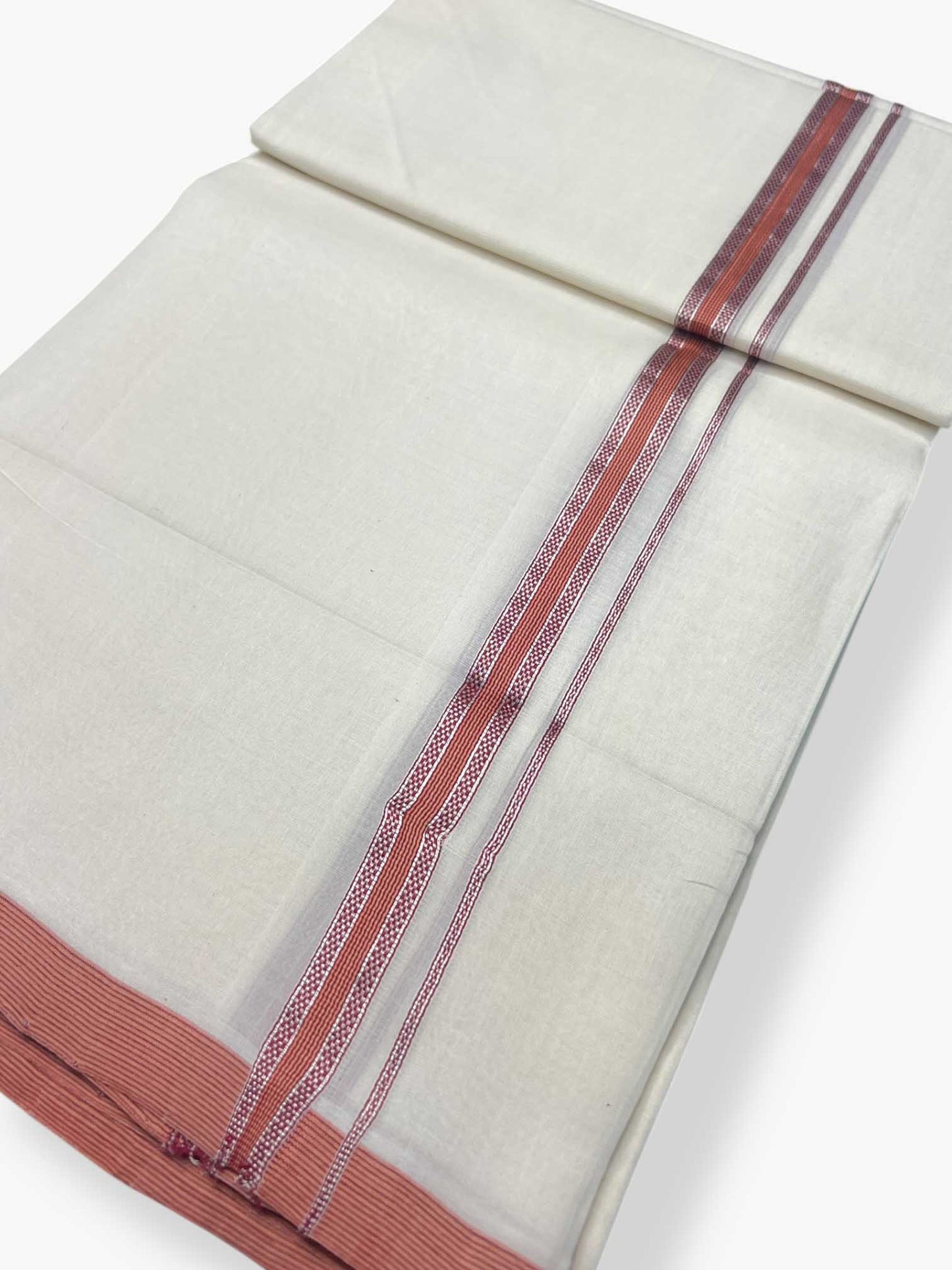 Kerala Premium Balaramapuram Handloom Dhoti/Mundu for Men