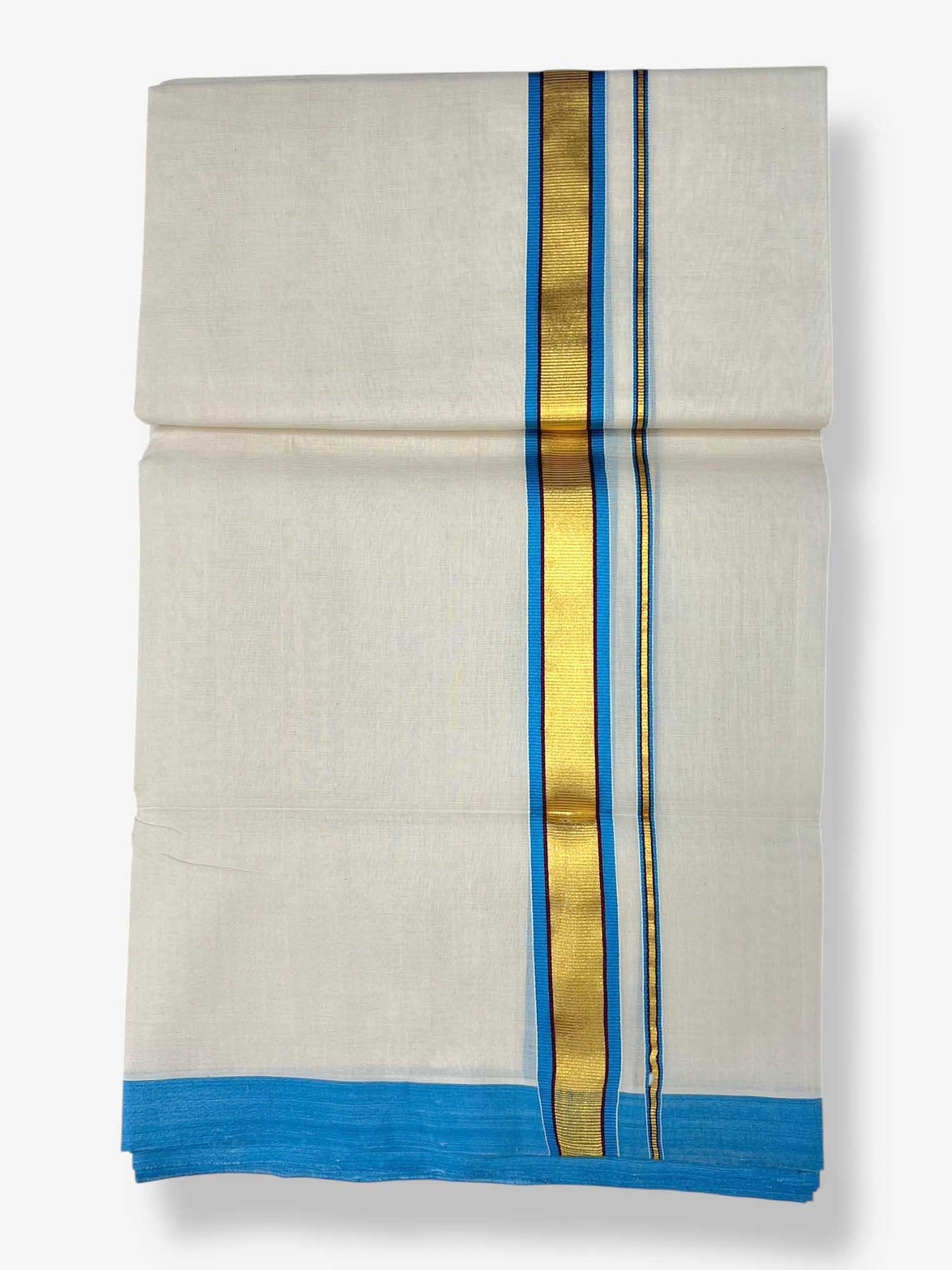 Kerala Premium Balaramapuram Handloom Dhoti/Mundu for Men