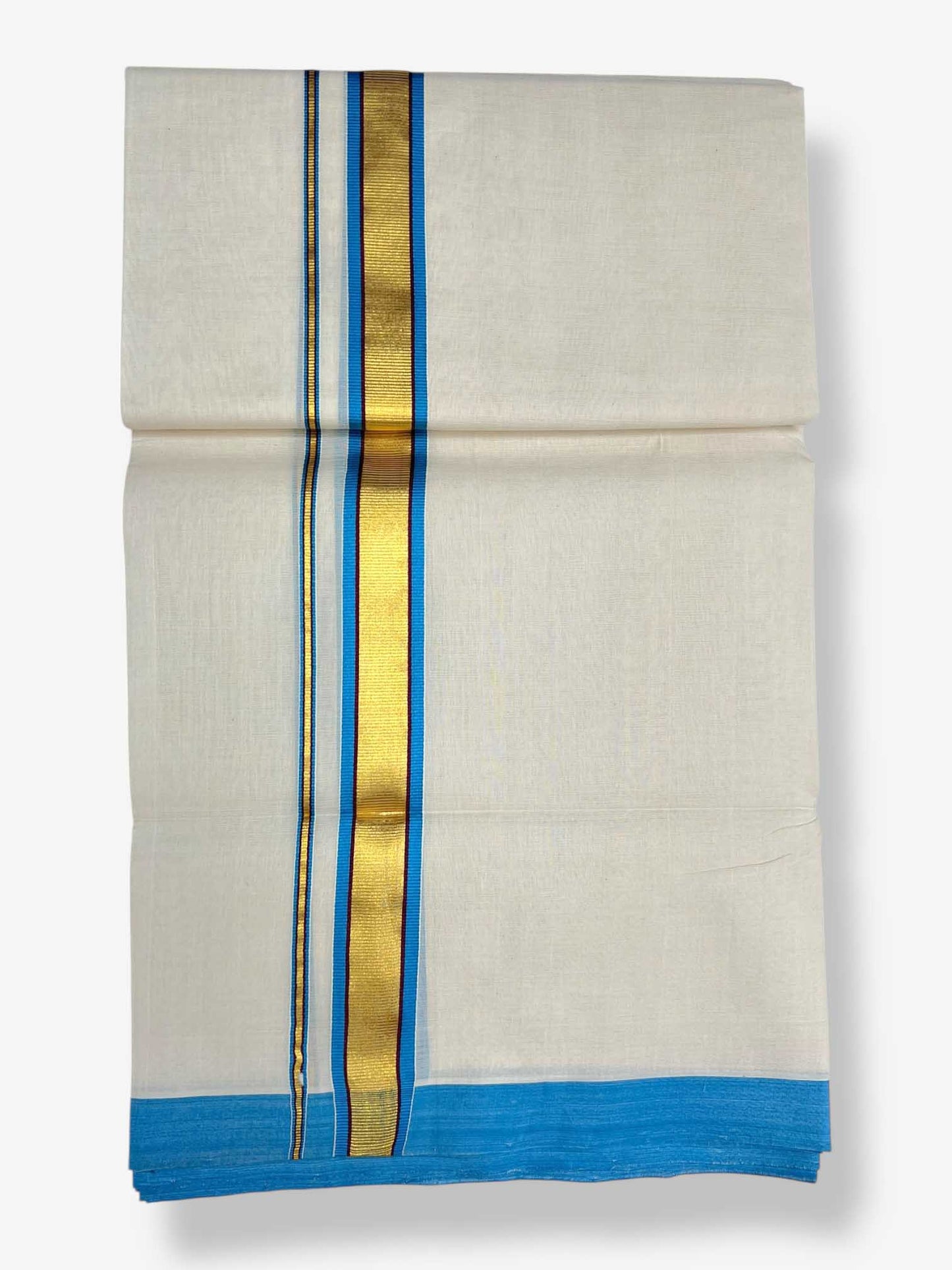 Kerala Premium Balaramapuram Handloom Dhoti/Mundu for Men