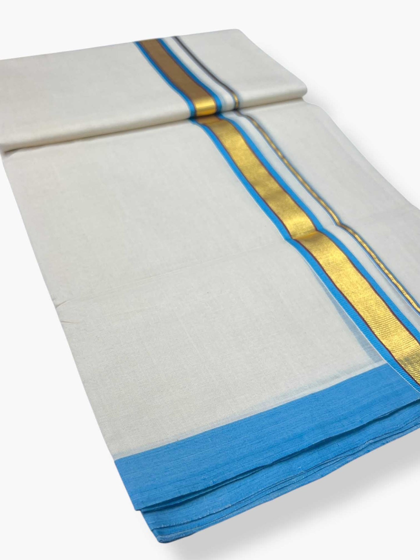 Kerala Premium Balaramapuram Handloom Dhoti/Mundu for Men