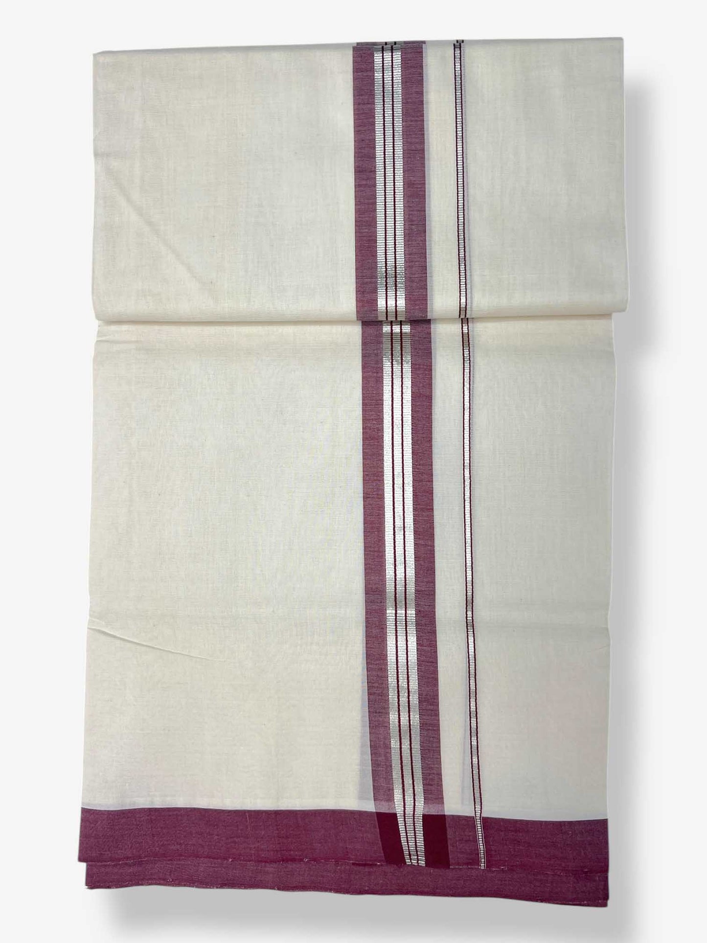 Kerala Premium Balaramapuram Handloom Dhoti/Mundu for Men