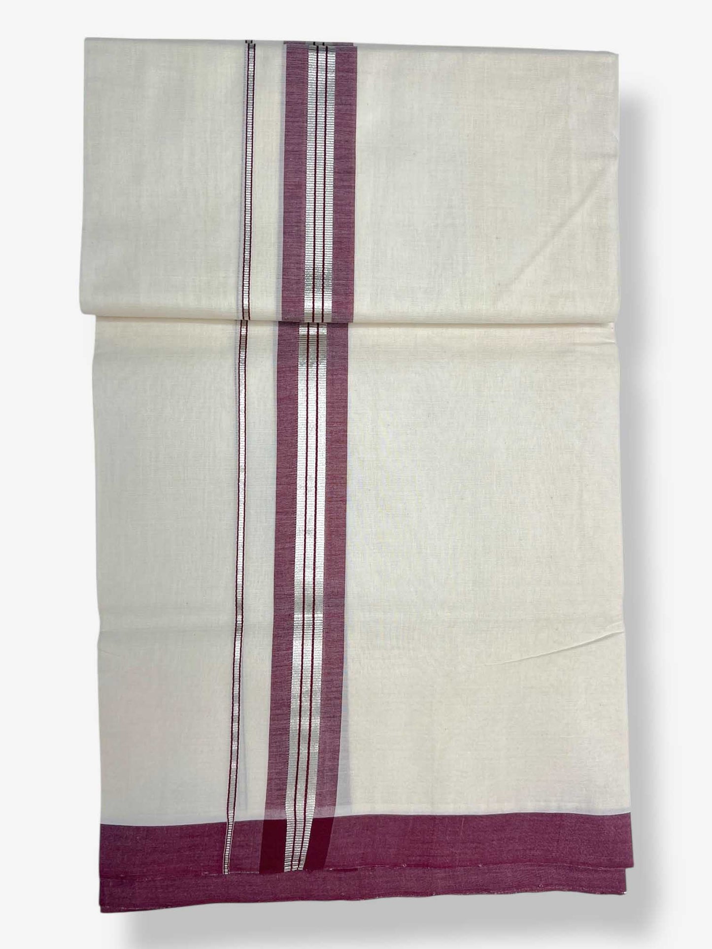 Kerala Premium Balaramapuram Handloom Dhoti/Mundu for Men