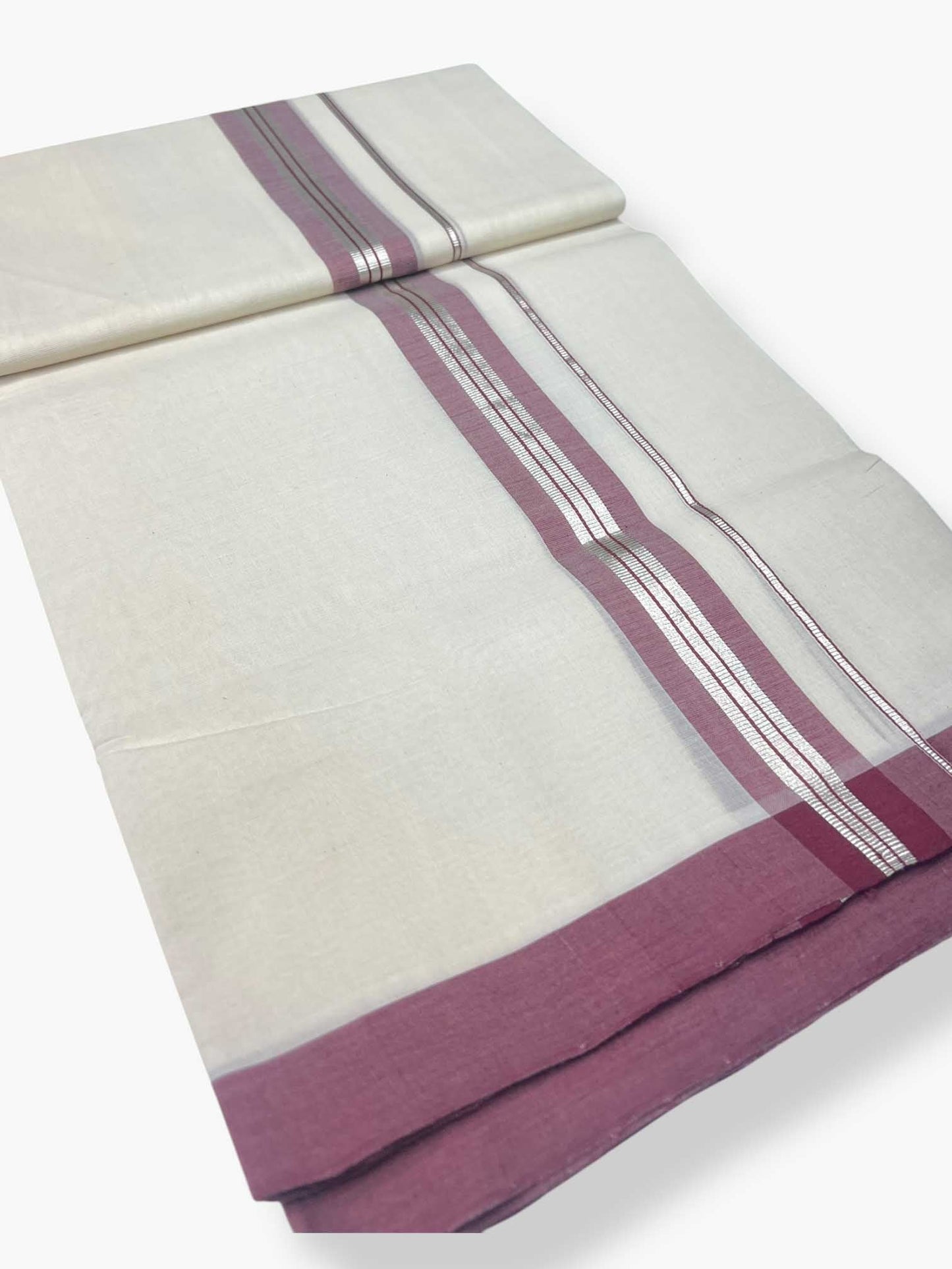 Kerala Premium Balaramapuram Handloom Dhoti/Mundu for Men