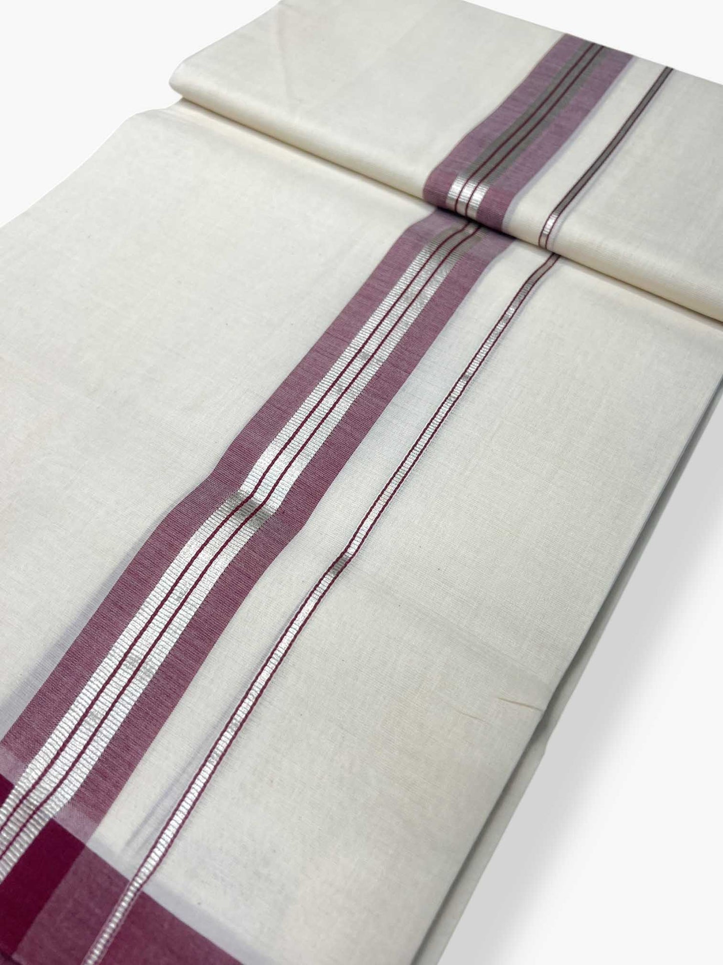 Kerala Premium Balaramapuram Handloom Dhoti/Mundu for Men
