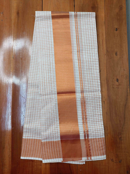 Kuthampully Handloom Kasavu Single Set Mundu