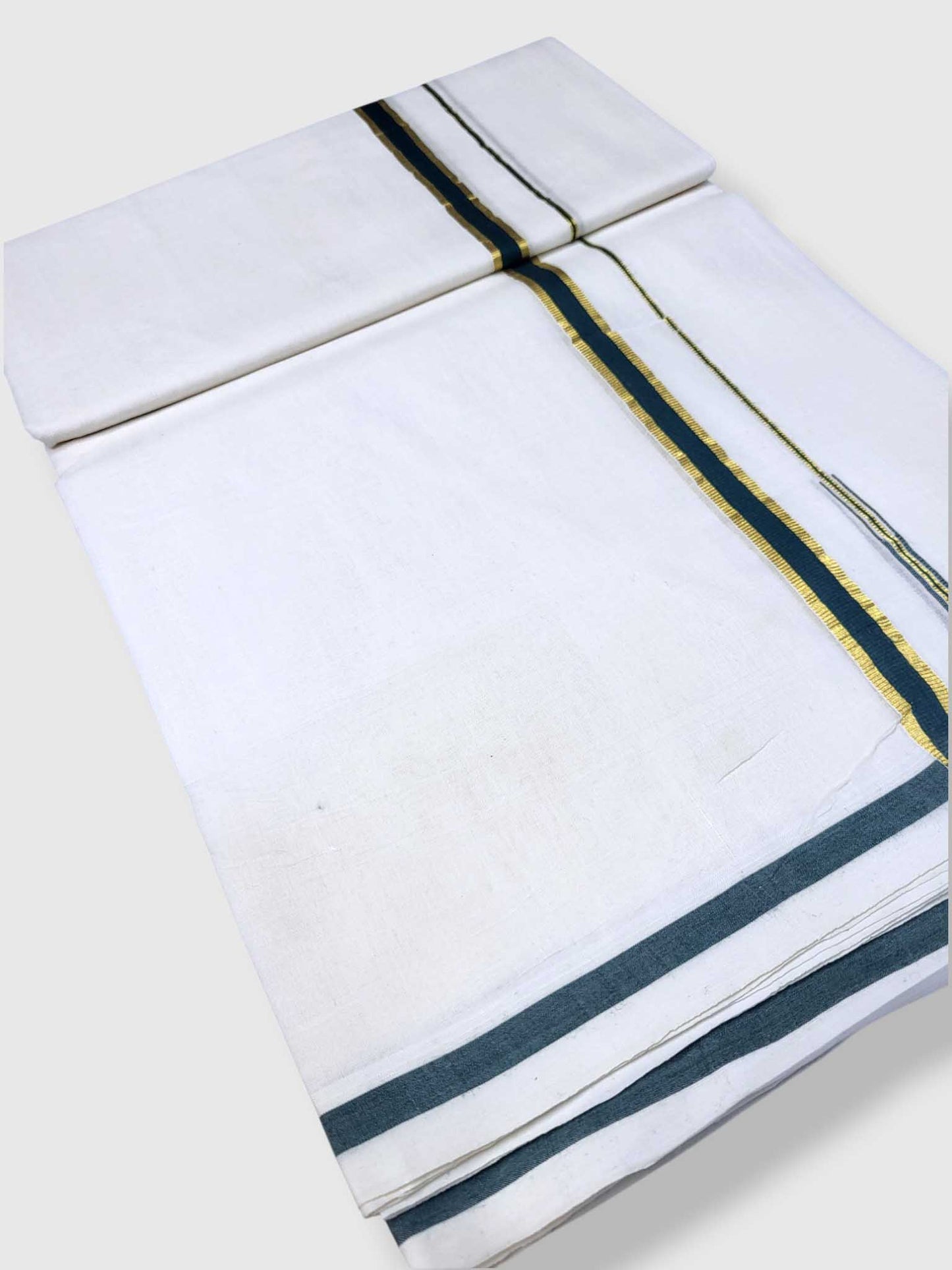 Kerala Premium Balaramapuram Handloom Dhoti/Mundu for Men