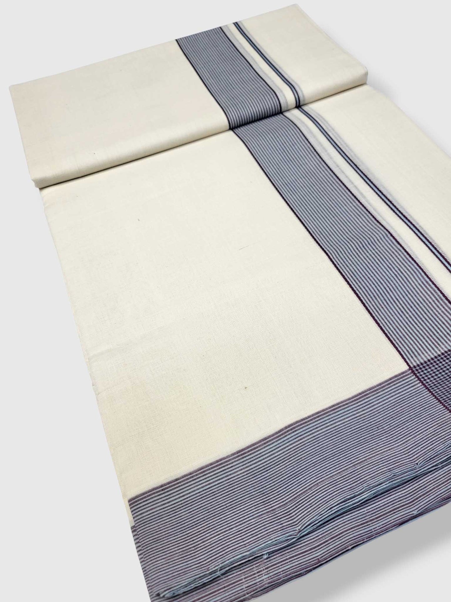 Kerala Premium Balaramapuram Handloom Dhoti/Mundu for Men