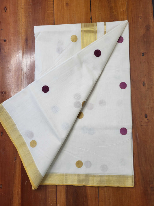 Kerala Kasavu Saree for Women