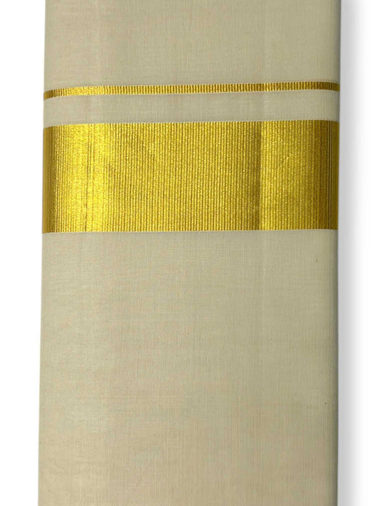 Balaramapuram Handloom Kasavu Mundu for Men
