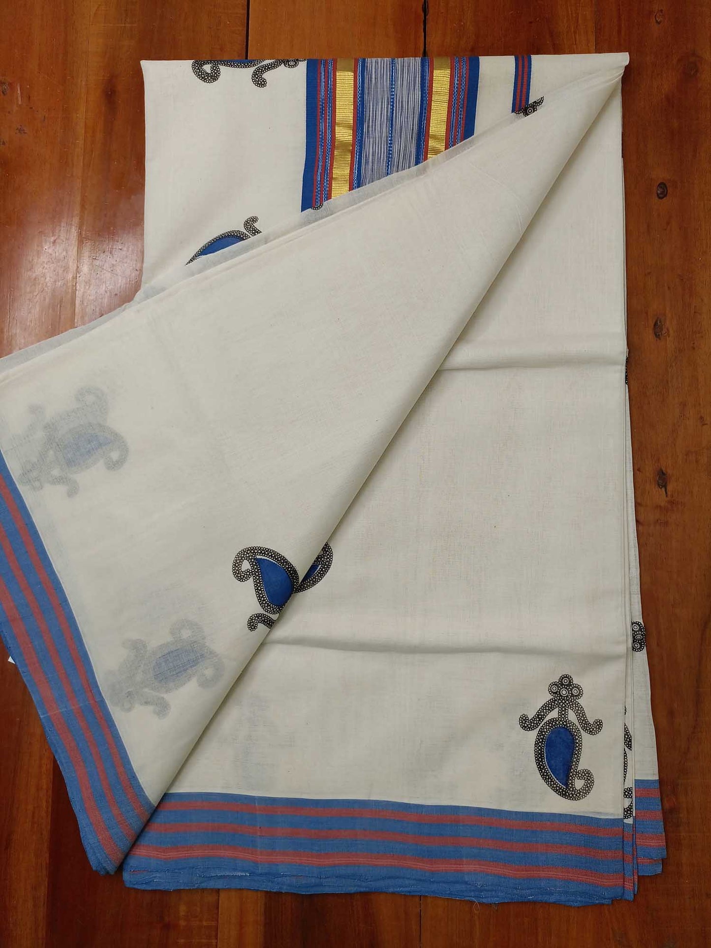 Balaramapuram Handloom Printed Saree for Women