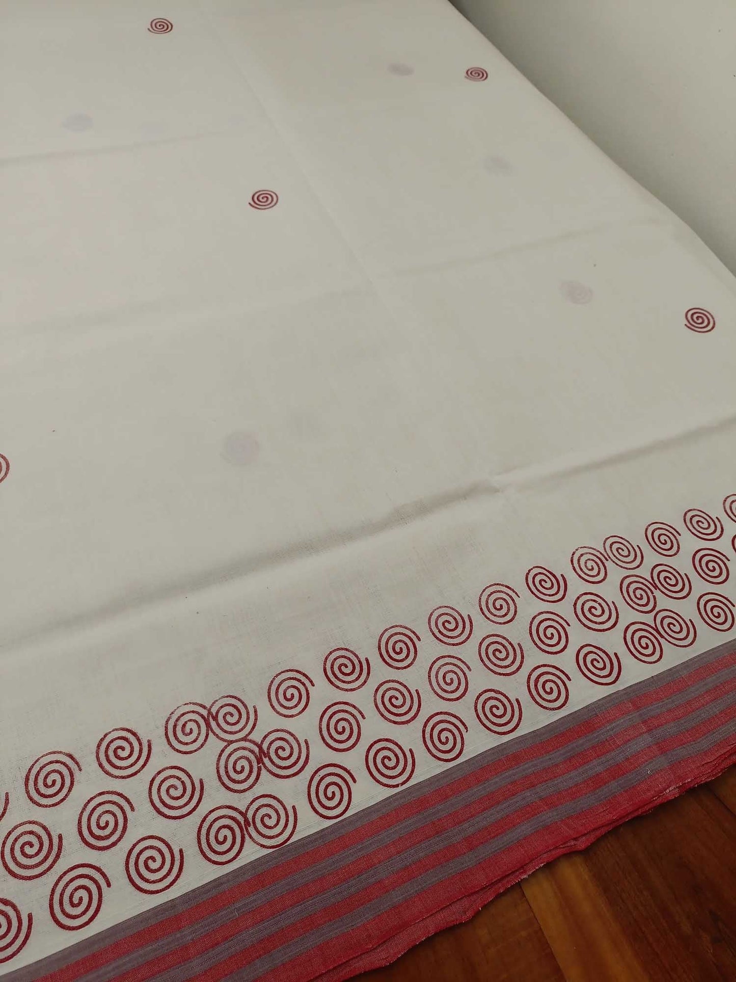 Balaramapuram Handloom Printed Saree for Women