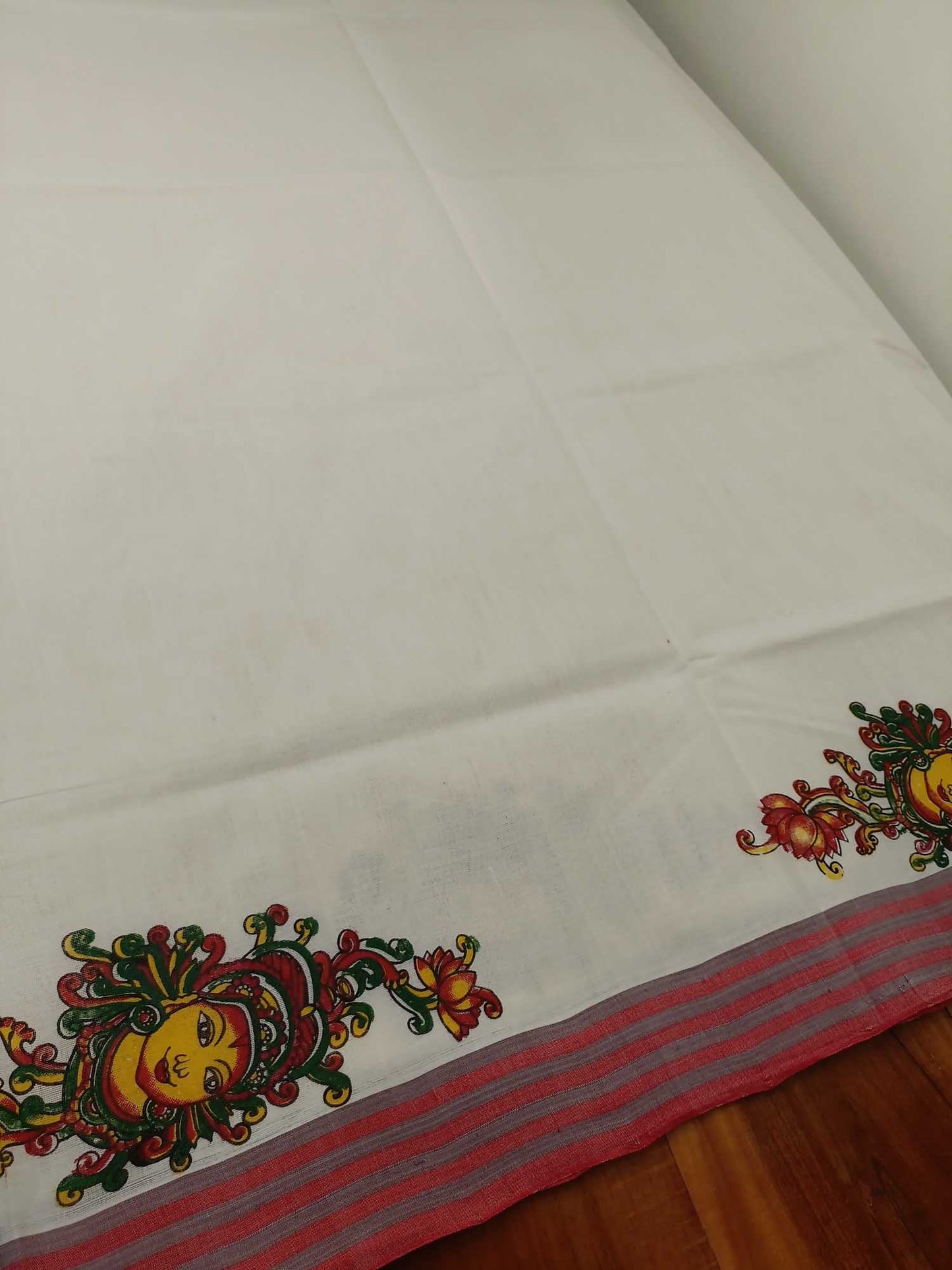 Balaramapuram Handloom Printed Saree for Women