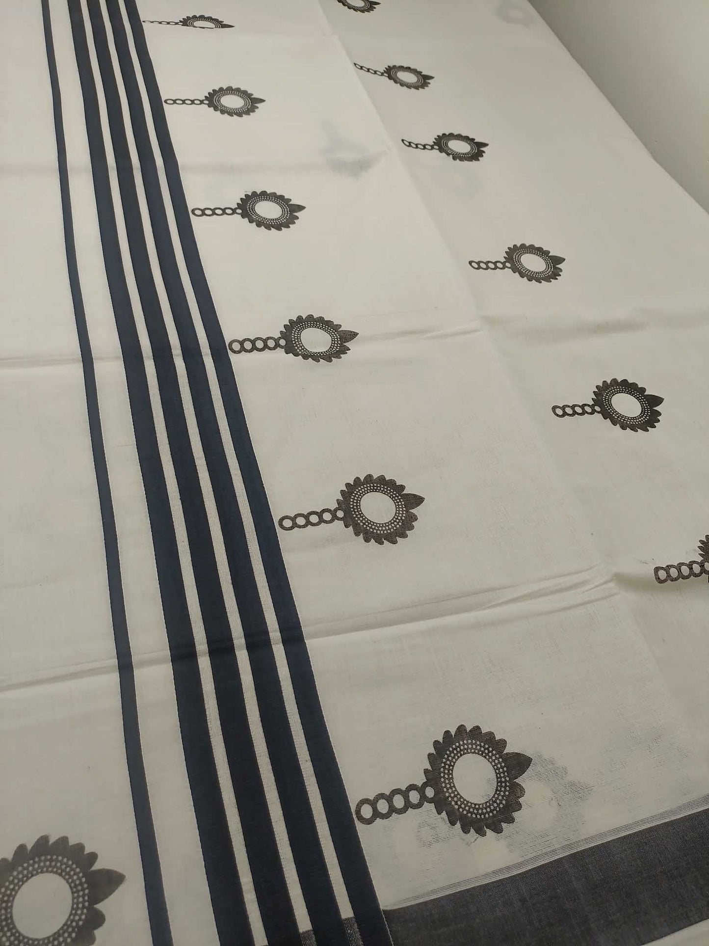 Balaramapuram Handloom Printed Saree for Women