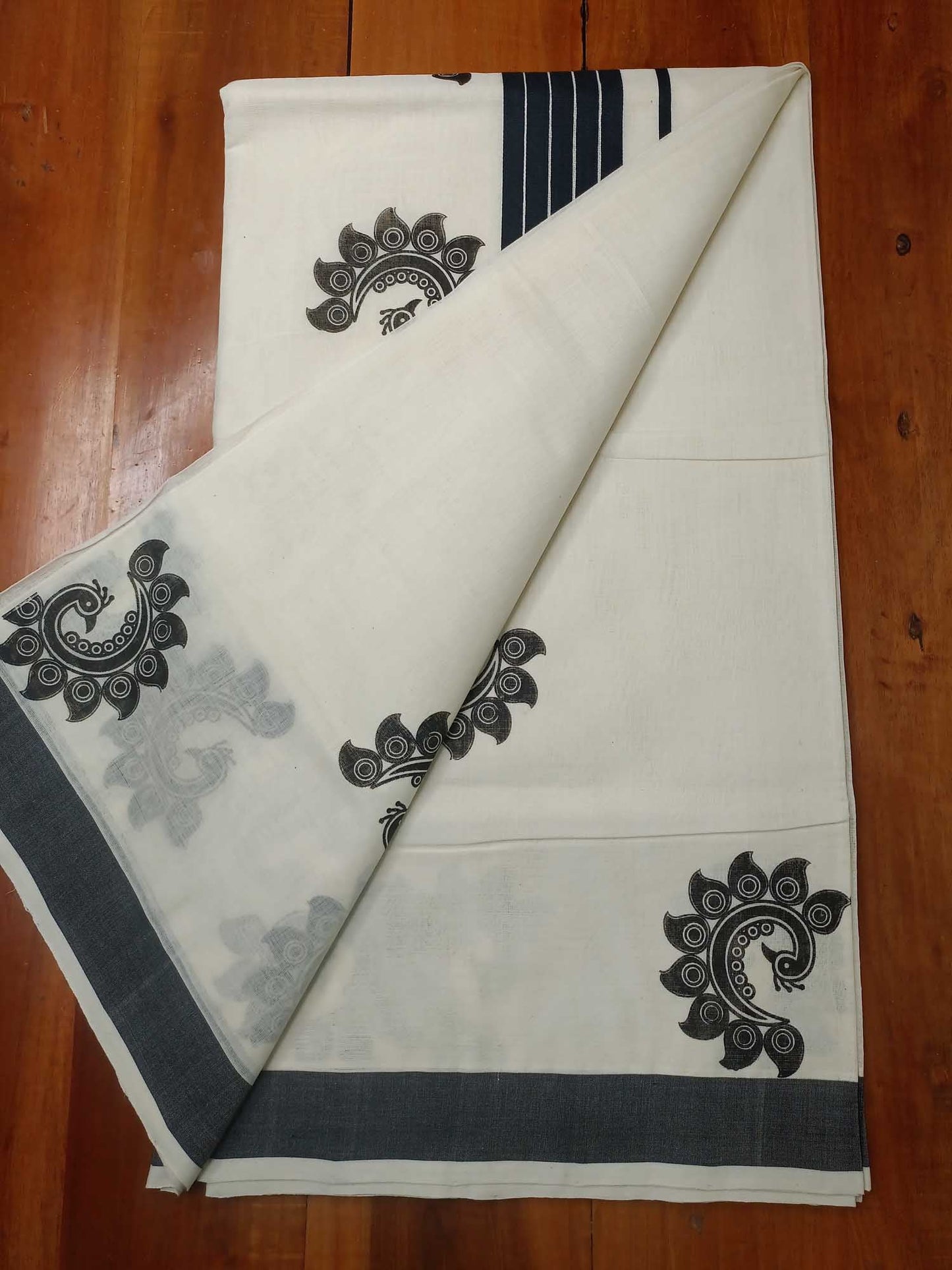 Balaramapuram Handloom Printed Saree for Women