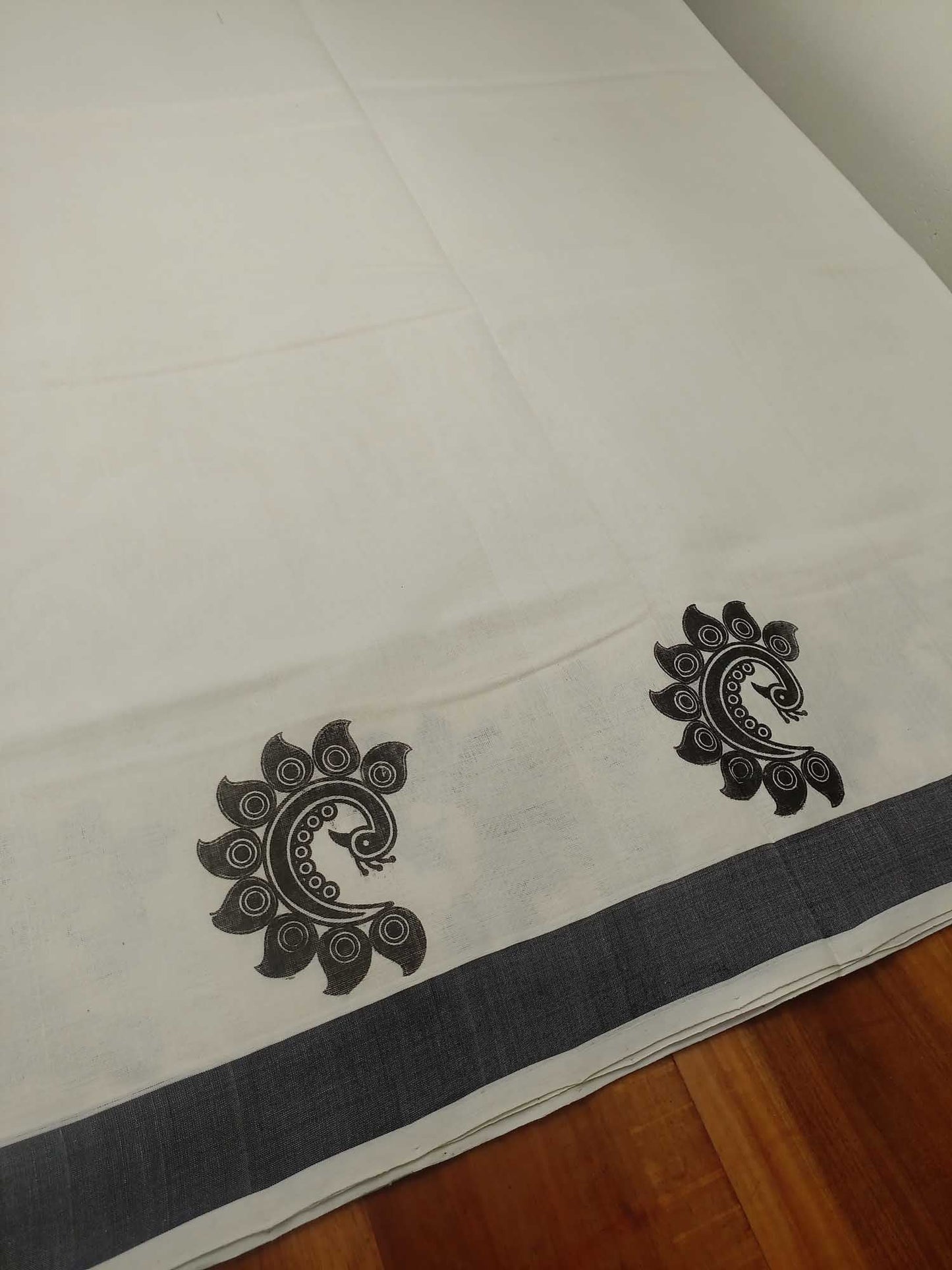 Balaramapuram Handloom Printed Saree for Women