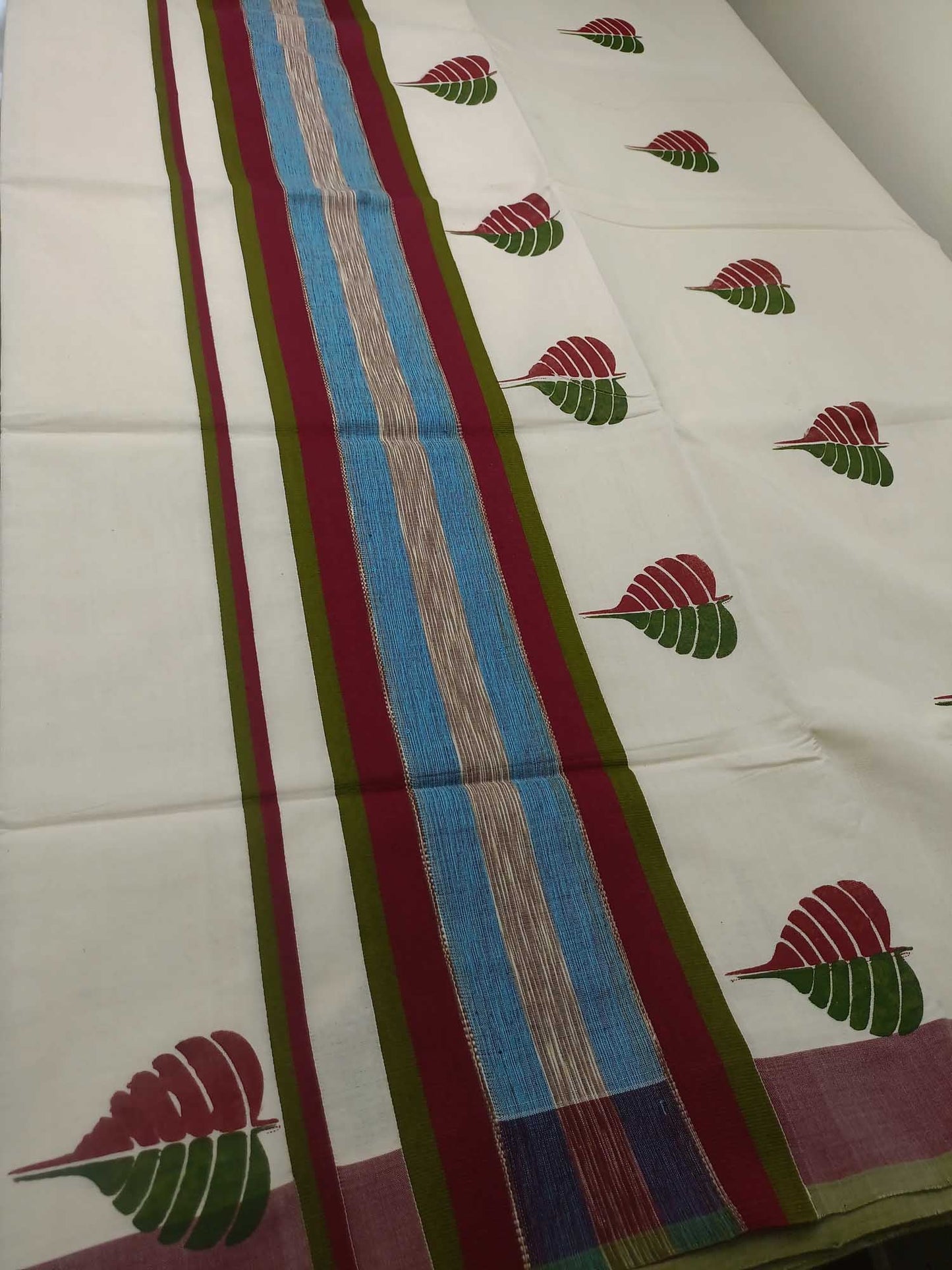 Balaramapuram Handloom Printed Saree for Women