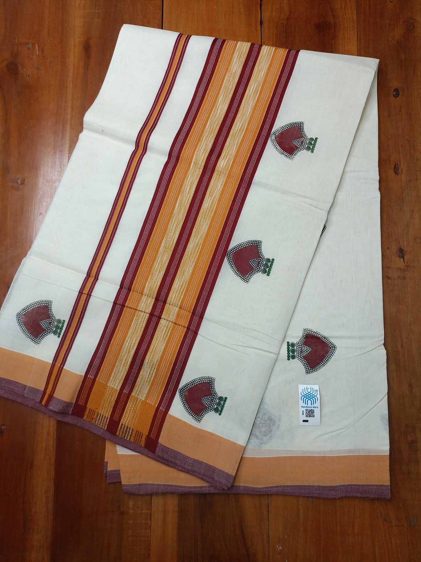 Balaramapuram Handloom Printed Saree for Women