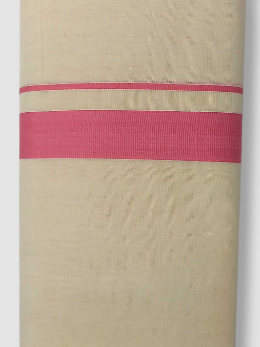 Kerala Handloom Mundu/Dhoti Pure Cotton for Men